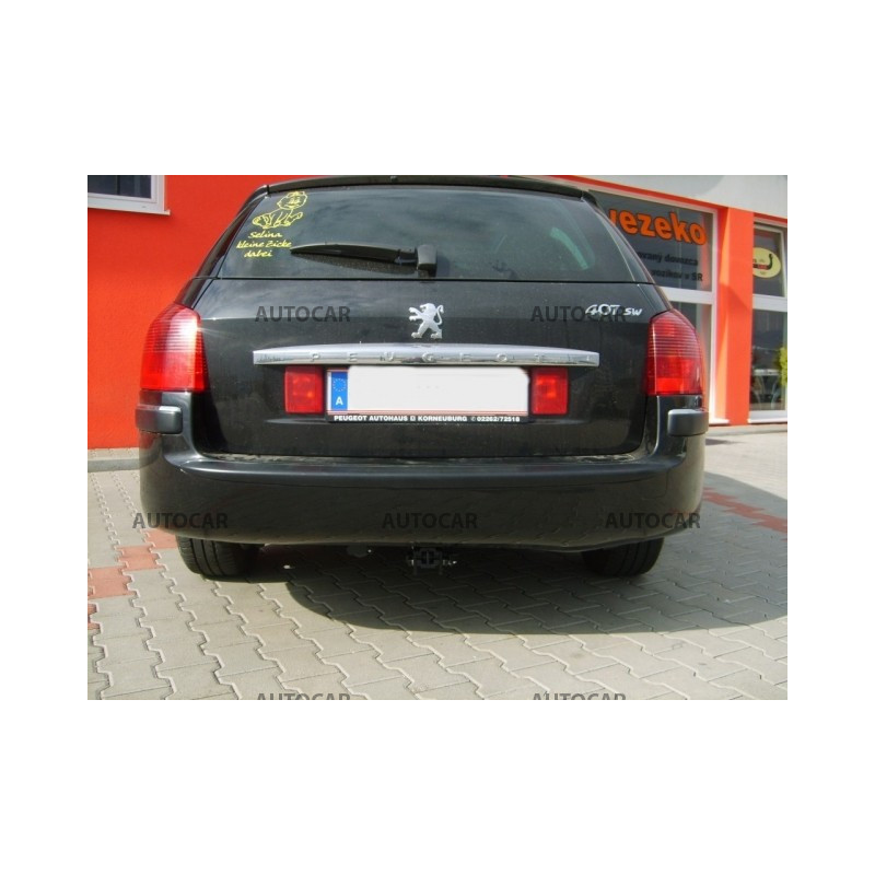 Anhängerkupplung für 407 - Combi - automat–AHK abnehmbar - von 2004 bis 2008