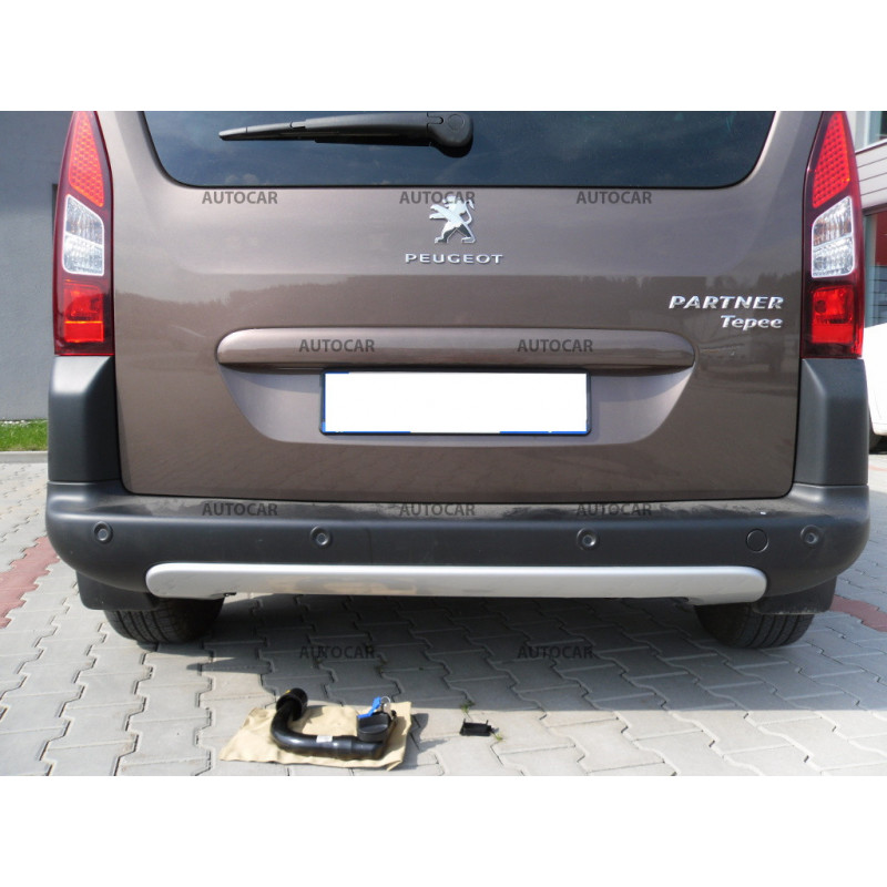 Anhängerkupplung für PARTNER - Pick Up - manuell–AHK starr - von 2008