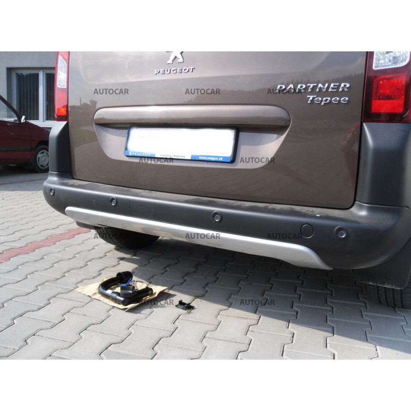 Anhängerkupplung für PARTNER - Pick Up - manuell–AHK starr - von 2008