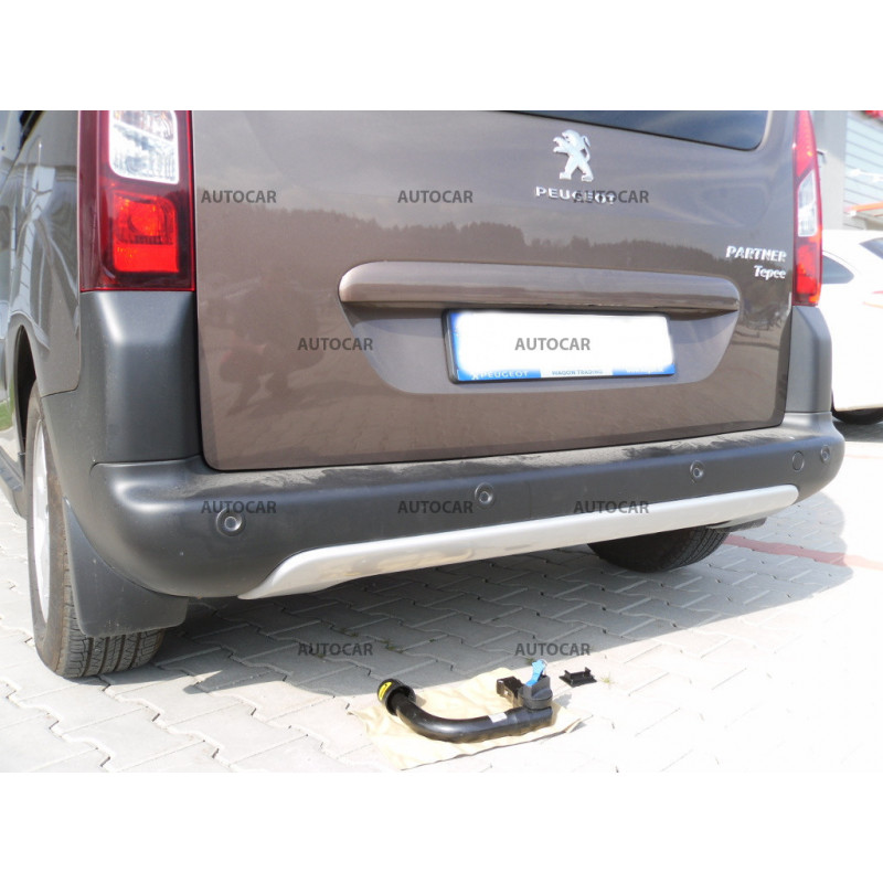 Anhängerkupplung für PARTNER - Pick Up - manuell–AHK starr - von 2008