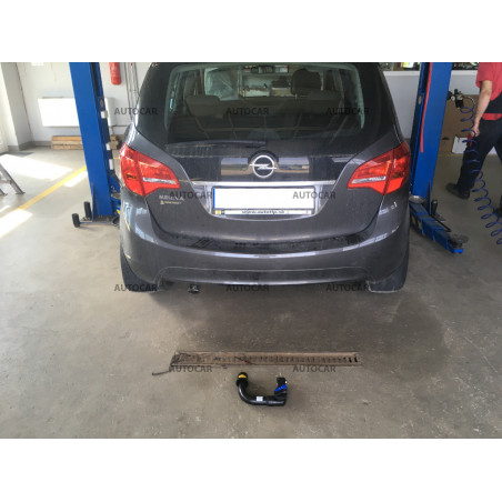 Anhängerkupplung für Opel MERIVA - 5-türig - automat–AHK abnehmbar - von 2010/05 Anhängerkupplung für Opel MERIVA - 5-türig - automat–AHK abnehmbar - von 2010/05