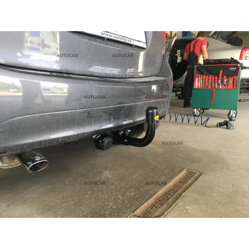 Anhängerkupplung für Opel MERIVA - 5-türig - automat–AHK abnehmbar - von 2010/05