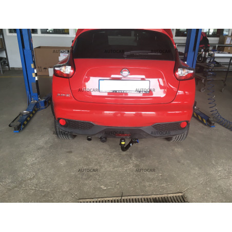 Anhängerkupplung für Nissan Juke - automat–AHK abnehmbar - von 2014 Anhängerkupplung für Nissan Juke - automat–AHK abnehmbar - von 2014