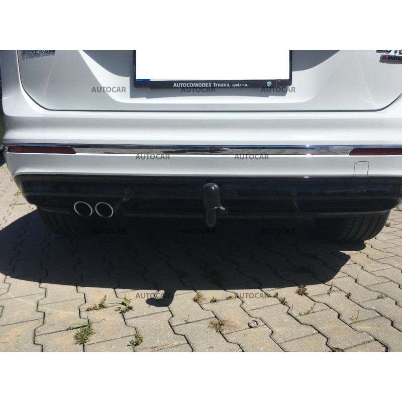 Anhängerkupplung für Volkswagen TIGUAN - automat vertikal–AHK abnehmbar