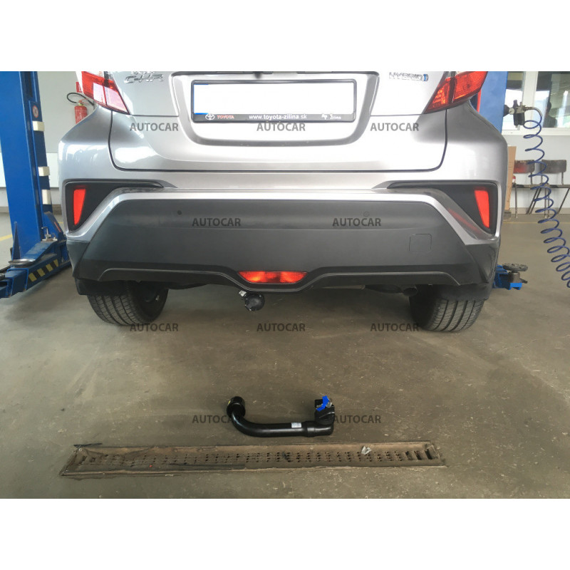 Anhängerkupplung - Toyota C-HR - automat vertikal–AHK abnehmbar - von 10.2016/-