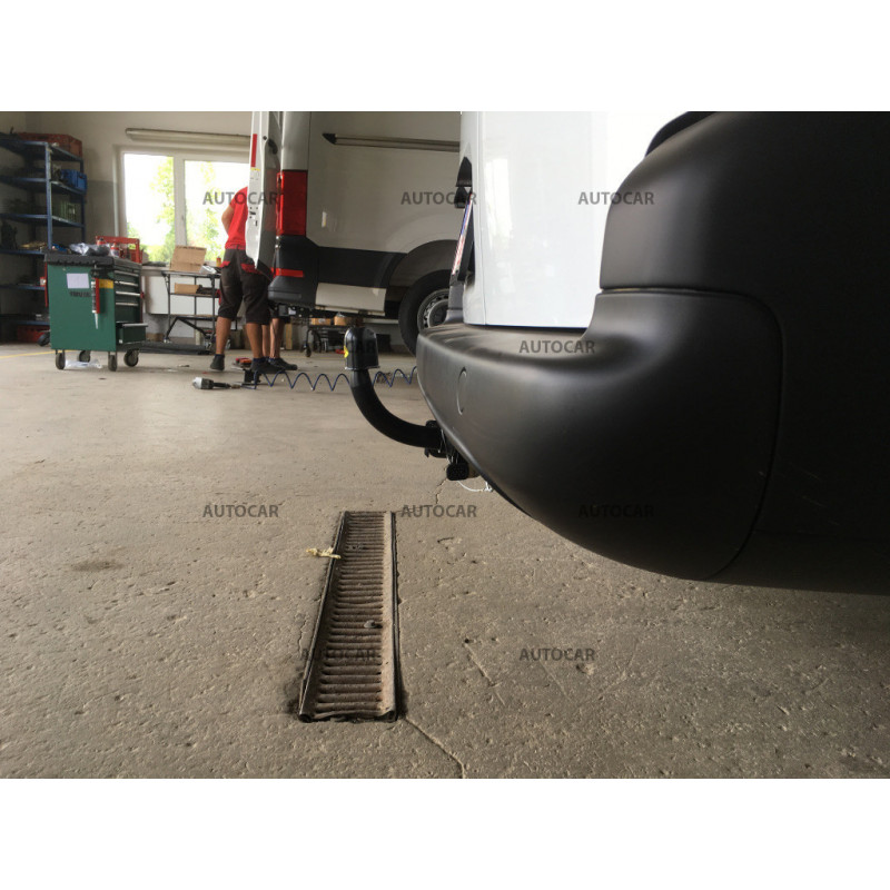 Anhängerkupplung für PARTNER - Pick up - automat–AHK abnehmbar - von 2008