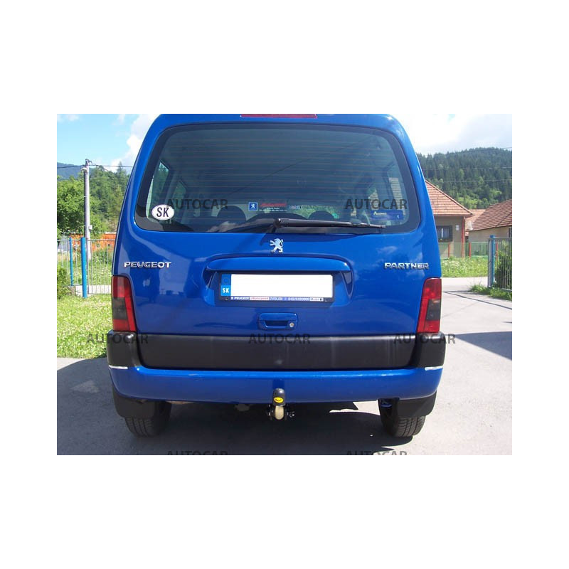 Anhängerkupplung für Peugeot PARTNER - automat–AHK abnehmbar