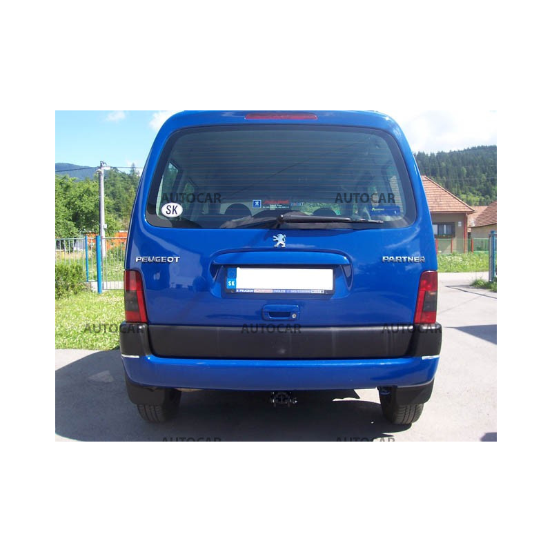 Anhängerkupplung für Peugeot PARTNER - automat–AHK abnehmbar