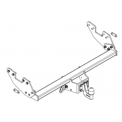 Anhängerkupplung für HILUX - 4 WD (N25) so schodíkom - starre Anhängerkupplung - von 2005