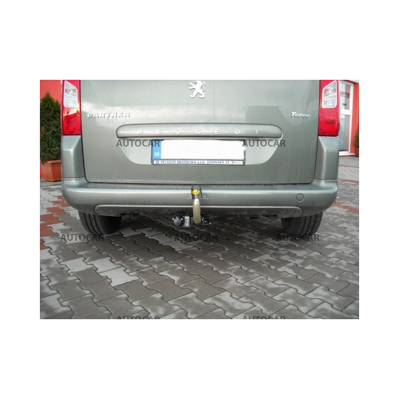 Anhängerkupplung für PARTNER - Pick Up - automat–AHK abnehmbar - von 2008