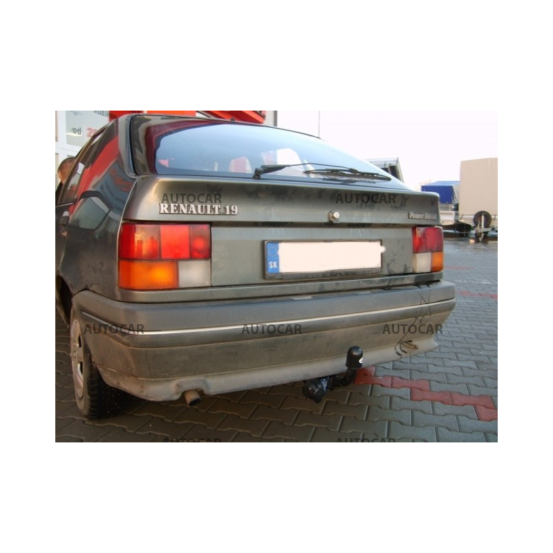 Anhängerkupplung für Renault 19 - manuall–AHK starr