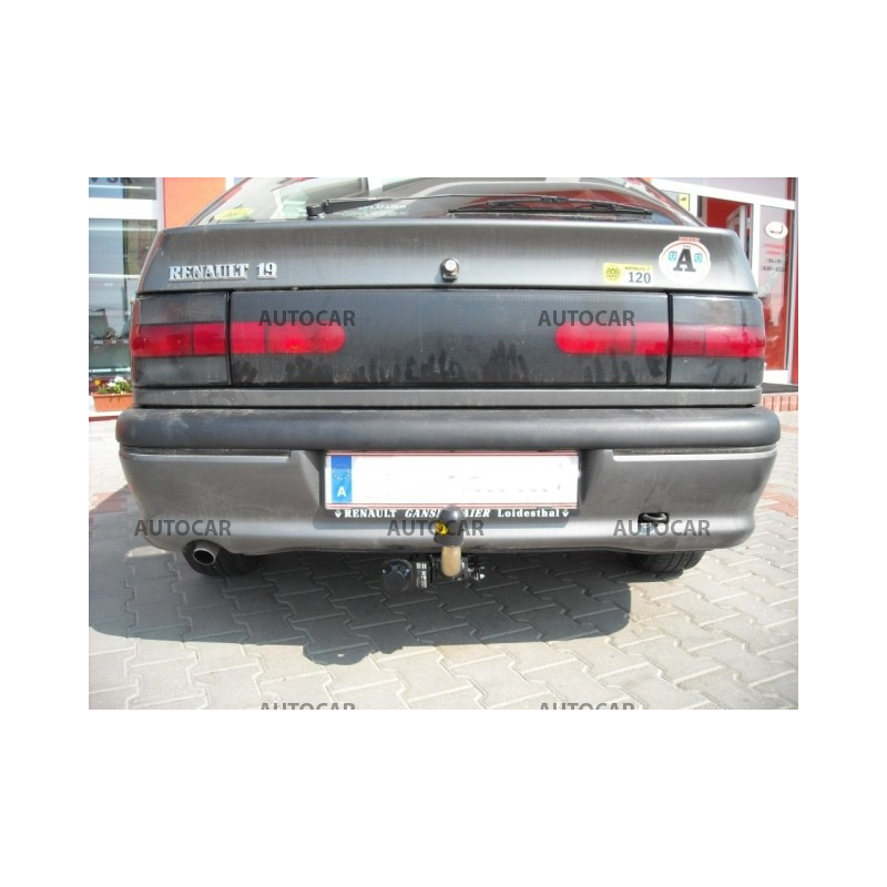 Anhängerkupplung für Renault 19 - automat–AHK abnehmbar