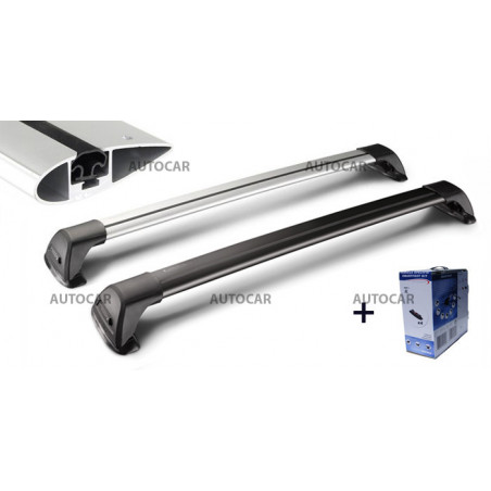 Dachträger Whispbar mit Überlappungs - aluminium