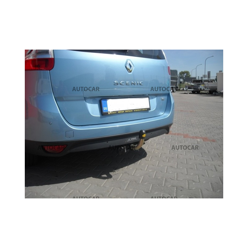 Anhängerkupplung für GRAND SCENIC III - - - automat–AHK abnehmbar - von 2009/04