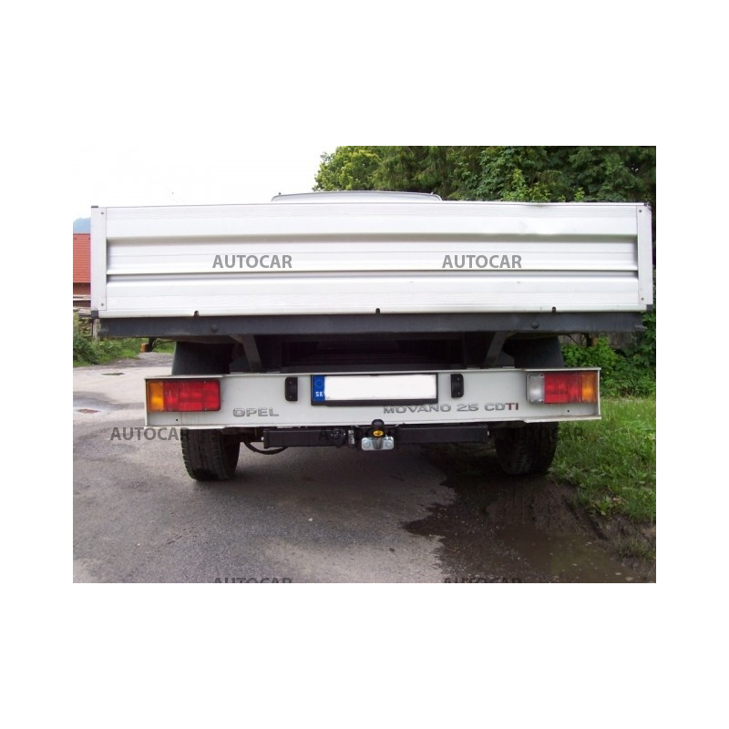 Anhängerkupplung für MASTER - valník,výškovo polohovať.guľa - starre Anhängerkupplung - von 1998