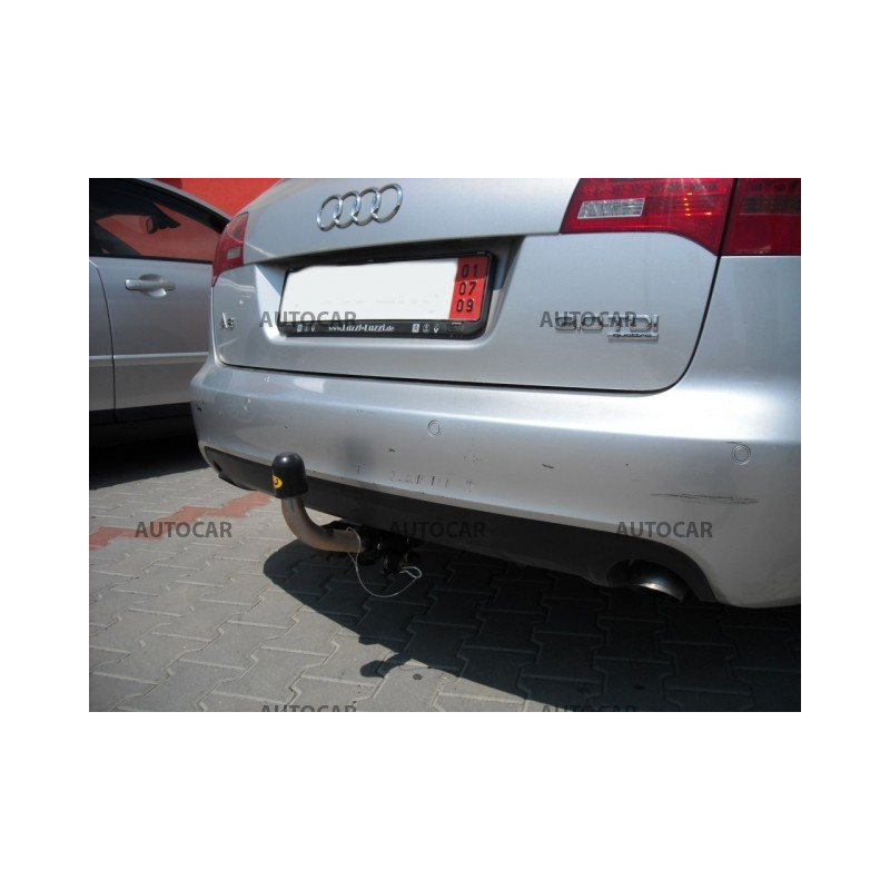 Anhängerkupplung für A 6 - 4-türig Avant, quattro - automat–AHK abnehmbar - von 2005 bis 2007