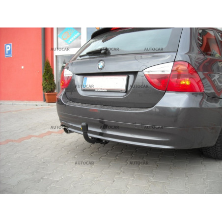 Anhängerkupplung für seria 3 - 4 dv E 90 Touring, combi E 91 - manuell–AHK starr - von 2005 Anhängerkupplung für seria 3 - 4 dv E 90 Touring, combi E 91 - manuell–AHK starr - von 2005