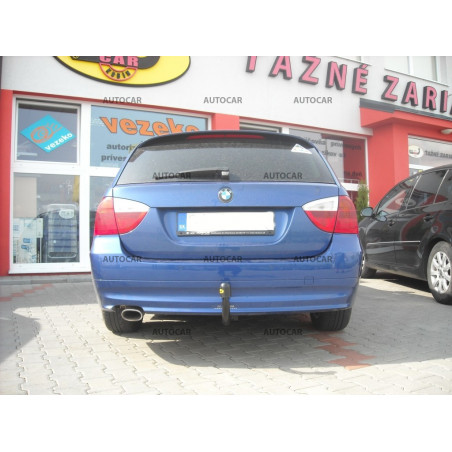 Anhängerkupplung für seria 3 - 4 dv E 90 Touring, combi E 91 - manuell–AHK starr - von 2005 Anhängerkupplung für seria 3 - 4 dv E 90 Touring, combi E 91 - manuell–AHK starr - von 2005