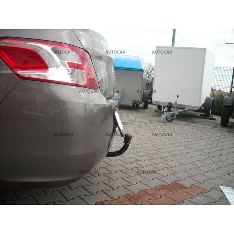 Anhängerkupplung für 307 - 3/5-türig - automat–AHK abnehmbar - von 2001