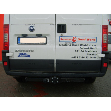 Anhängerkupplung für DUCATO - dodávka, valník, aj 4x4 - starre Anhängerkupplung - von 1999/07 bis 2006/06 Anhängerkupplung für DUCATO - dodávka, valník, aj 4x4 - starre Anhängerkupplung - von 1999/07 bis 2006/06