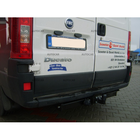 Anhängerkupplung für DUCATO - dodávka, valník, aj 4x4 - starre Anhängerkupplung - von 1999/07 bis 2006/06