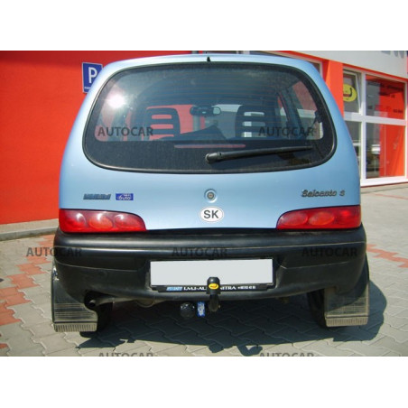 Anhängerkupplung für SEICENTO, SPORTING - 3dv. - manuell–AHK starr - von 1998 bis 2003 Anhängerkupplung für SEICENTO, SPORTING - 3dv. - manuell–AHK starr - von 1998 bis 2003