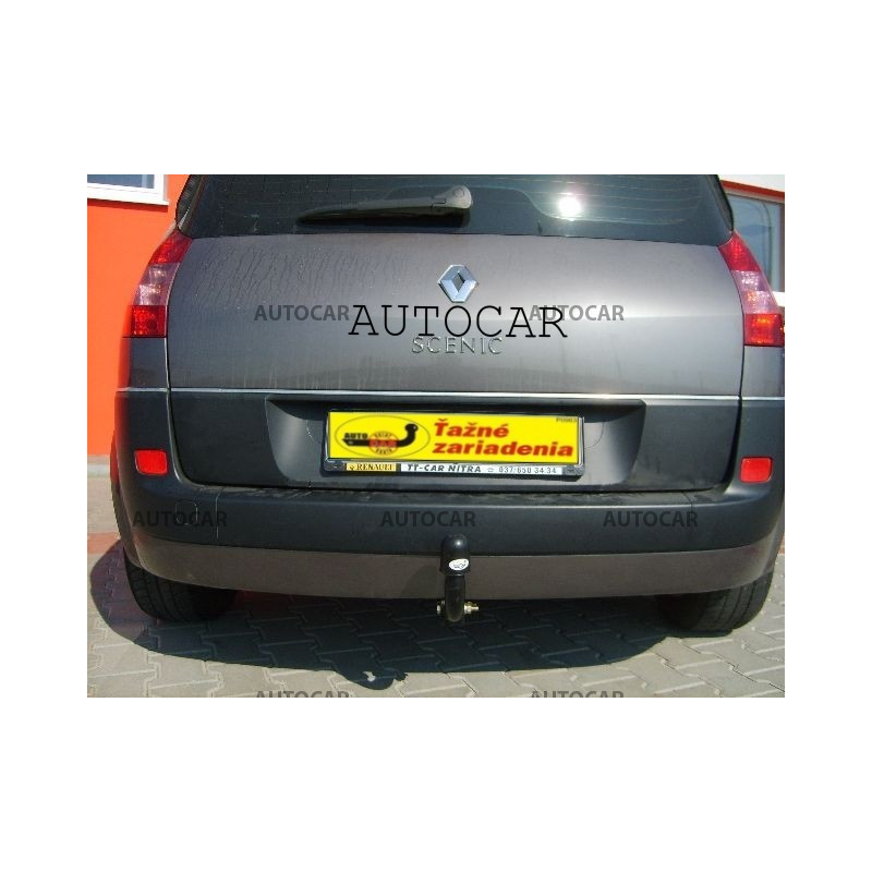 Anhängerkupplung für MEGANE - SCENIC, Van (JMO/1) - manuell–AHK starr - von 2003/10 bis 2009