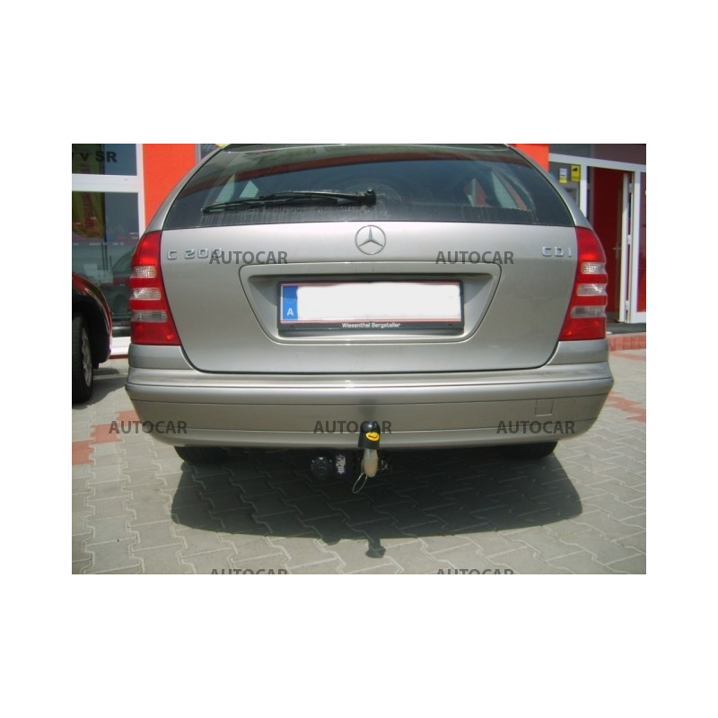 Anhängerkupplung für C - 4-türig, combi (W 202, W 203) - automat–AHK abnehmbar - von 2001/04 bis 2007