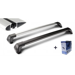Dachträger Whispbar mit Überlappungs - aluminium