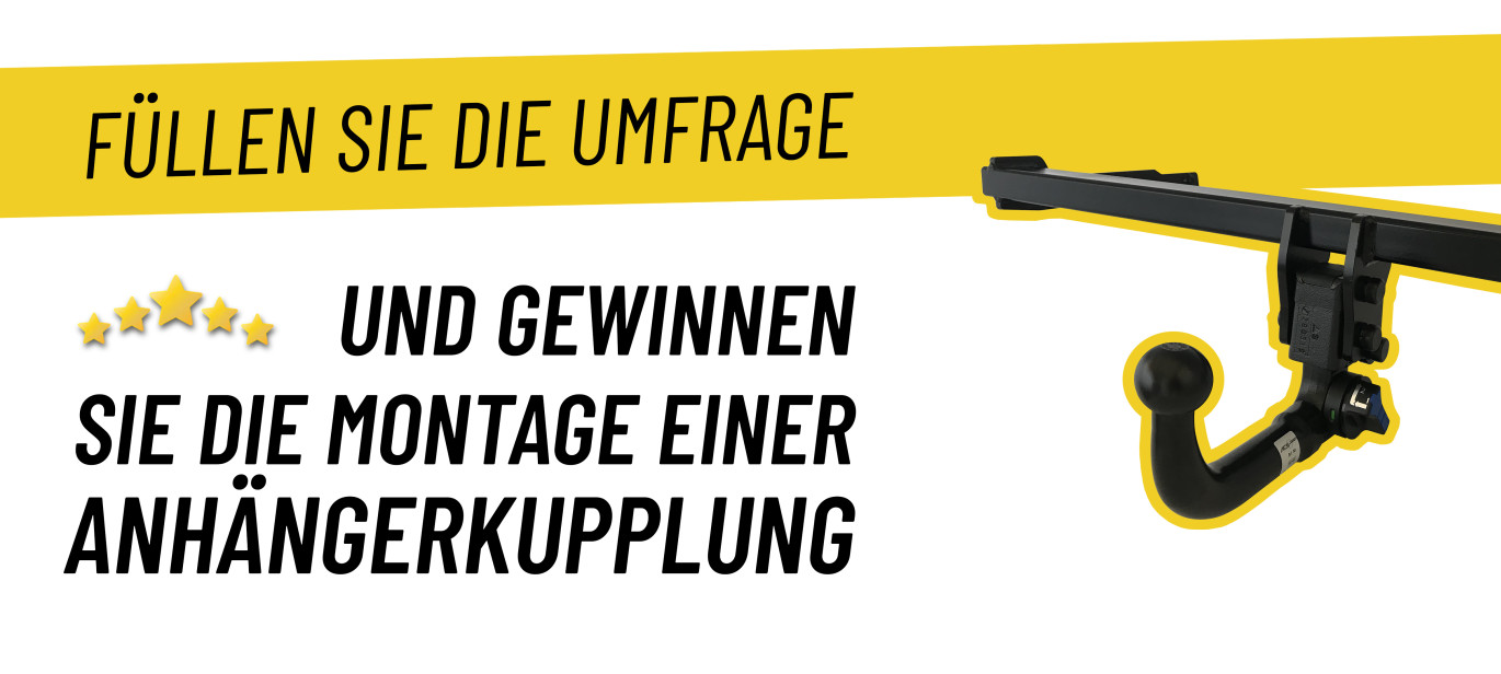 Füllen Sie die Umfrage aus und gewinnen Sie eine AHK Montage in der CZ