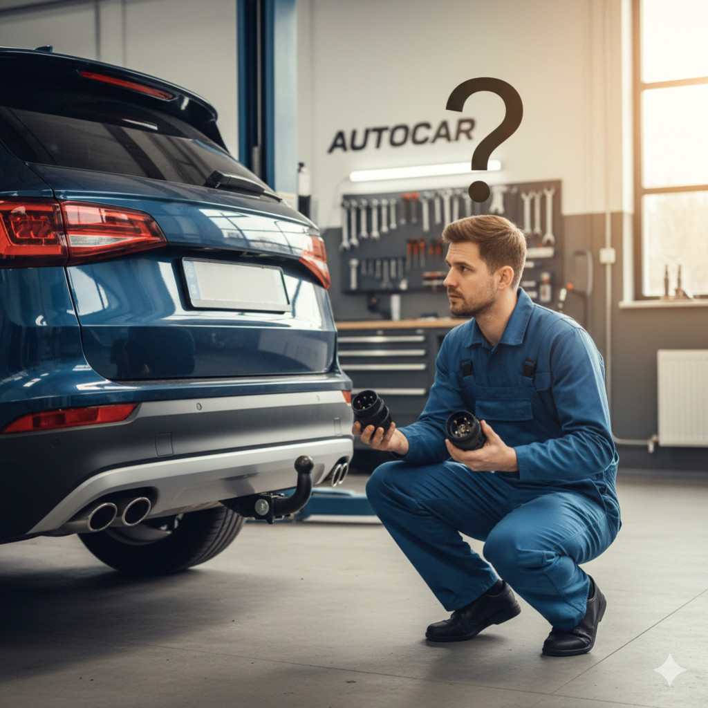 Elektrosatz für die Anhängerkupplung – 7- oder 13-polig?