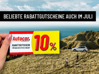 BELIEBTE RABATTGUTSCHEINE AUCH IM AUGUST