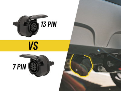 Elektrosatz für die Anhängerkupplung: 7-polig, 13/8-polig oder 13-polig?